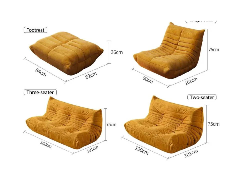 B-001 lounge seating reference configurations