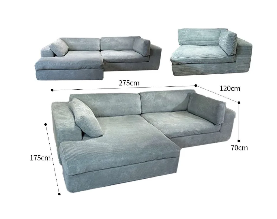 B-206 modular sofas reference configurations