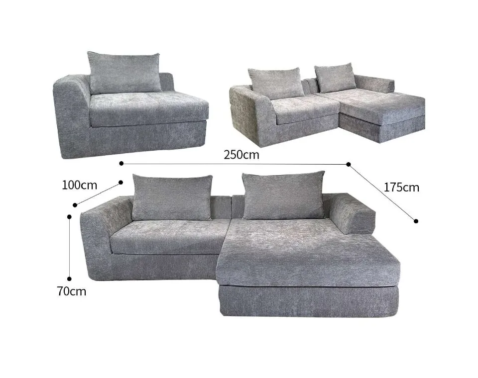 B-207 modular sofas reference configurations
